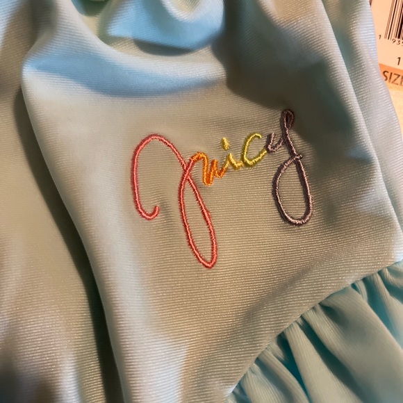 Juicy Couture 12 mos 1 piece blue NEW WITH TAGS - Picture 6 of 8